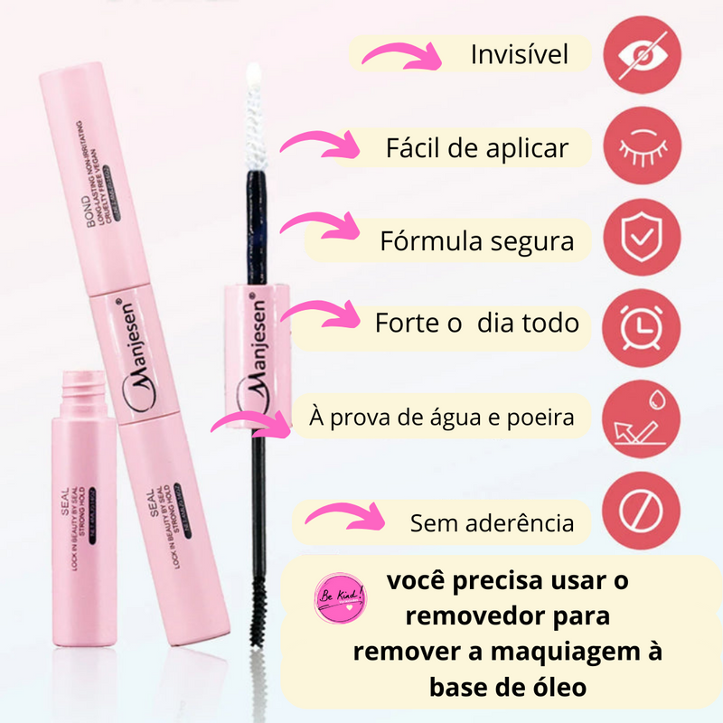 KIT de Extensão de Cílios Profissional para fazer em Casa - LASH PREMIUM