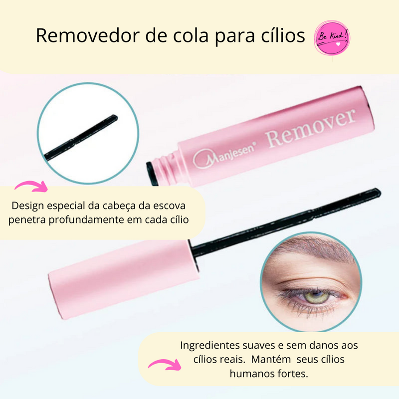 KIT de Extensão de Cílios Profissional para fazer em Casa - LASH PREMIUM